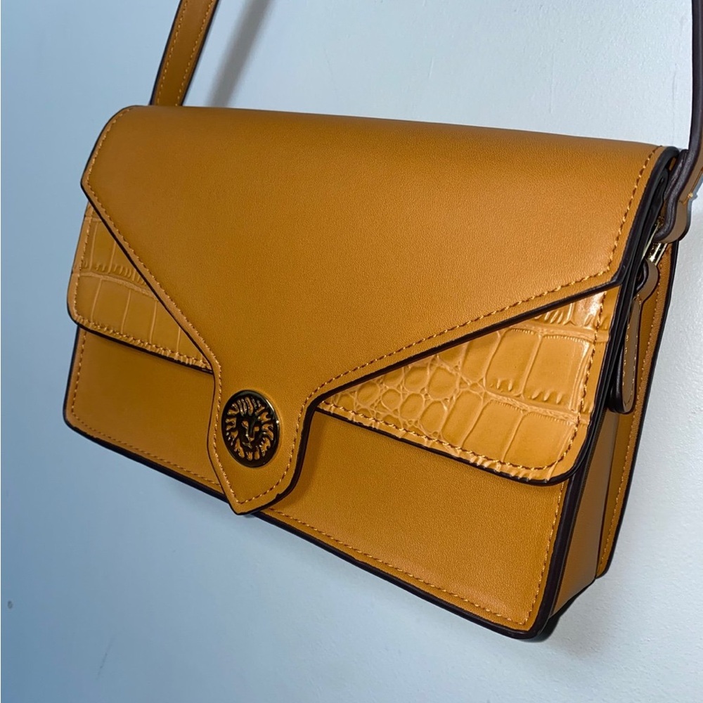 Anne Klein Mustard Shoulder Bag